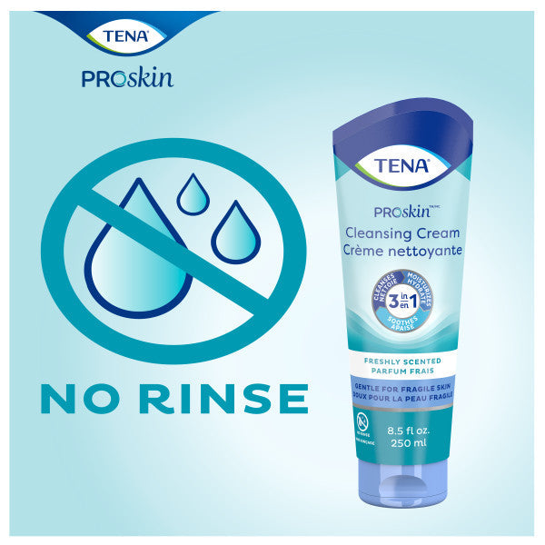 TENA 250ml Scented Cleansing Cream Washcream