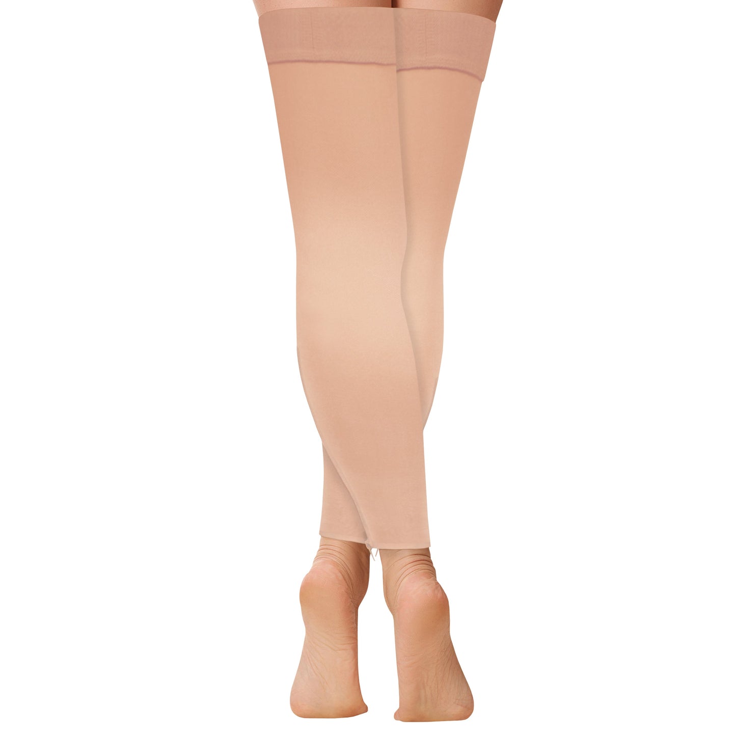 Thigh High / Zipper Compression Stockings / Unisex