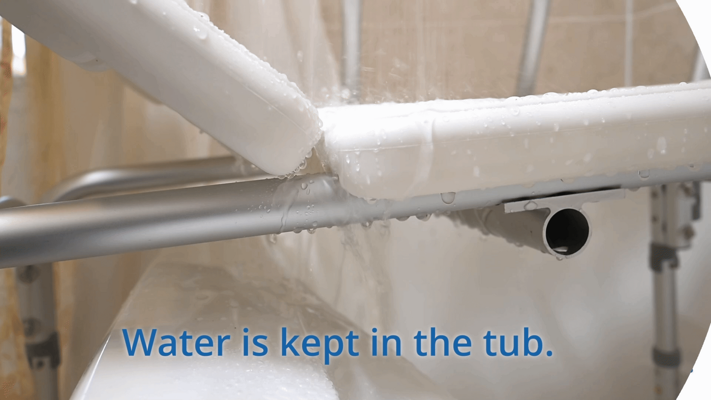 Mobb Transfer Bath Bench with Curtain Control