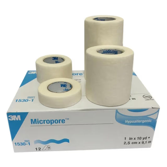 3M Micropore™ Surgical Tape, Non-Sterile, WHITE