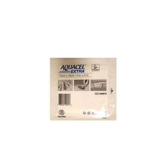 Absorbent Hydrofiber Dressing With Strengthening Fiber 10Cm X 10Cm