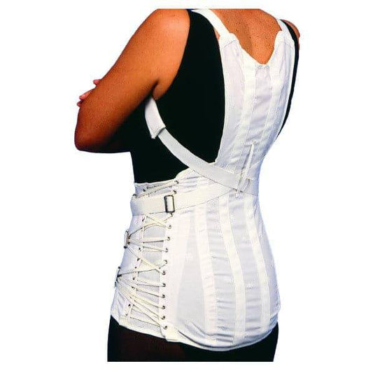 Airway Surgical Ladies Dorso Lumbar Sacral Orthesis 2 Pulls, 2 Steel-White