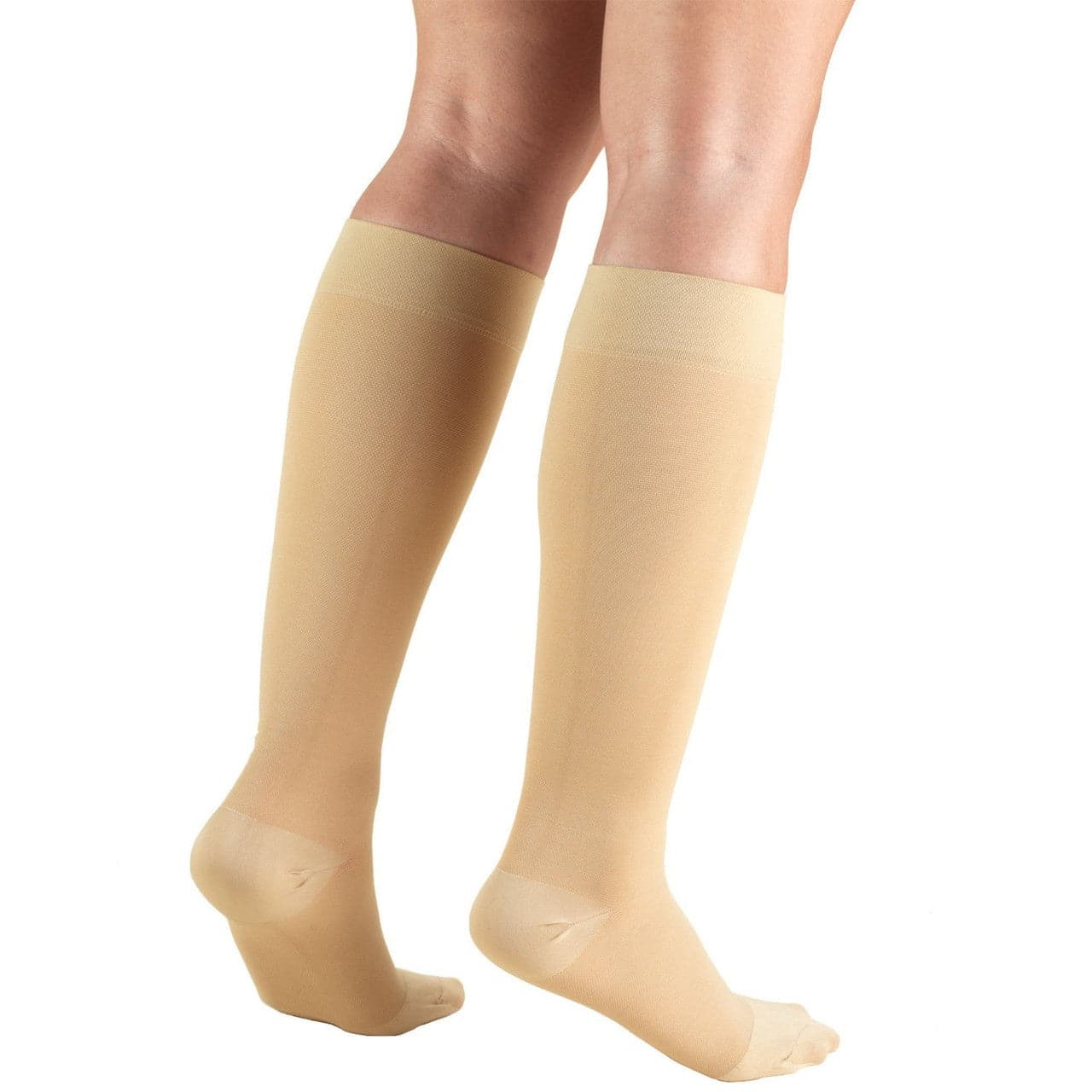 Airway Surgical Truform Compression Stockings Below Knee Closed Toe Unisex 20-30 mmHg