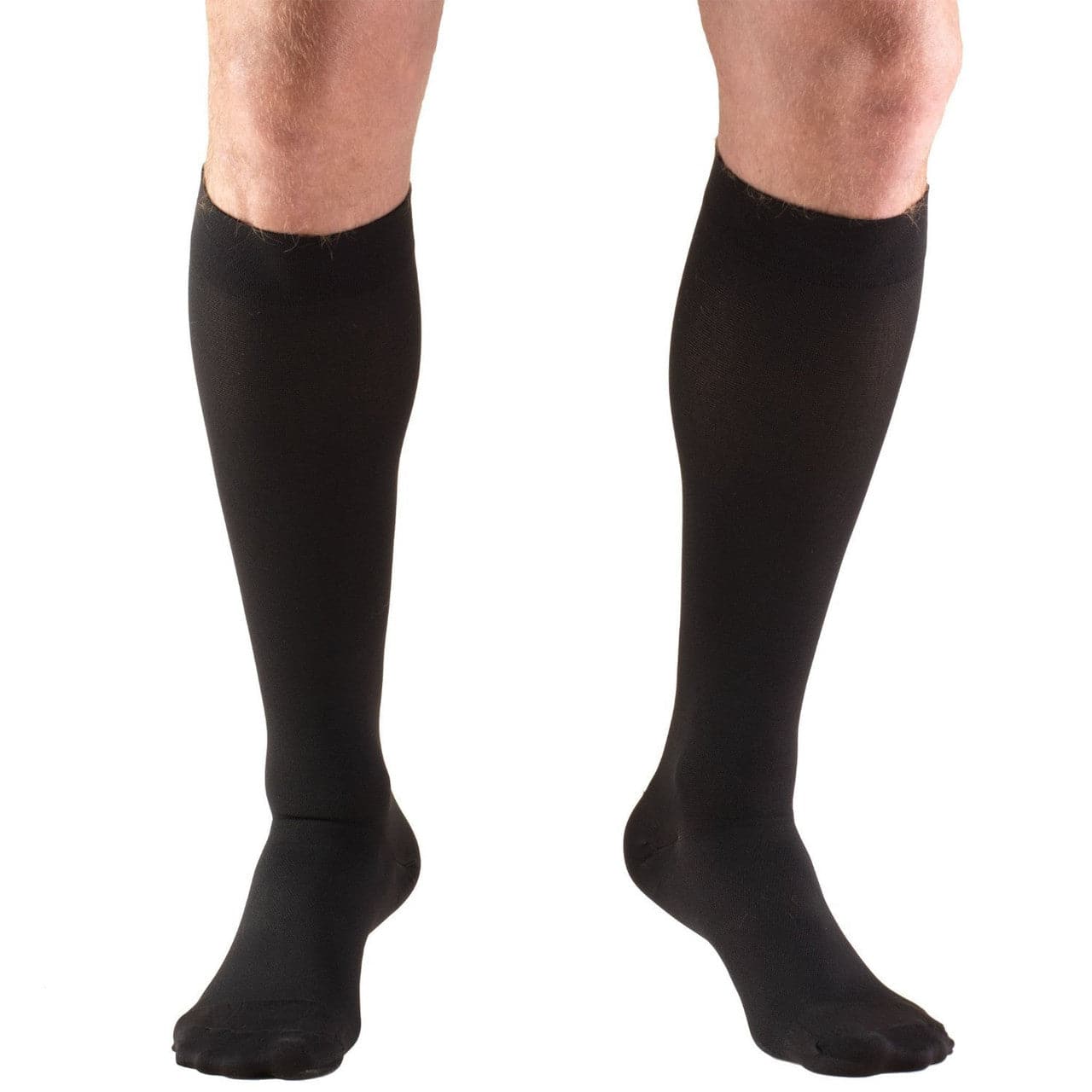 Airway Surgical Truform Compression Stockings Below Knee Closed Toe Unisex 20-30 mmHg