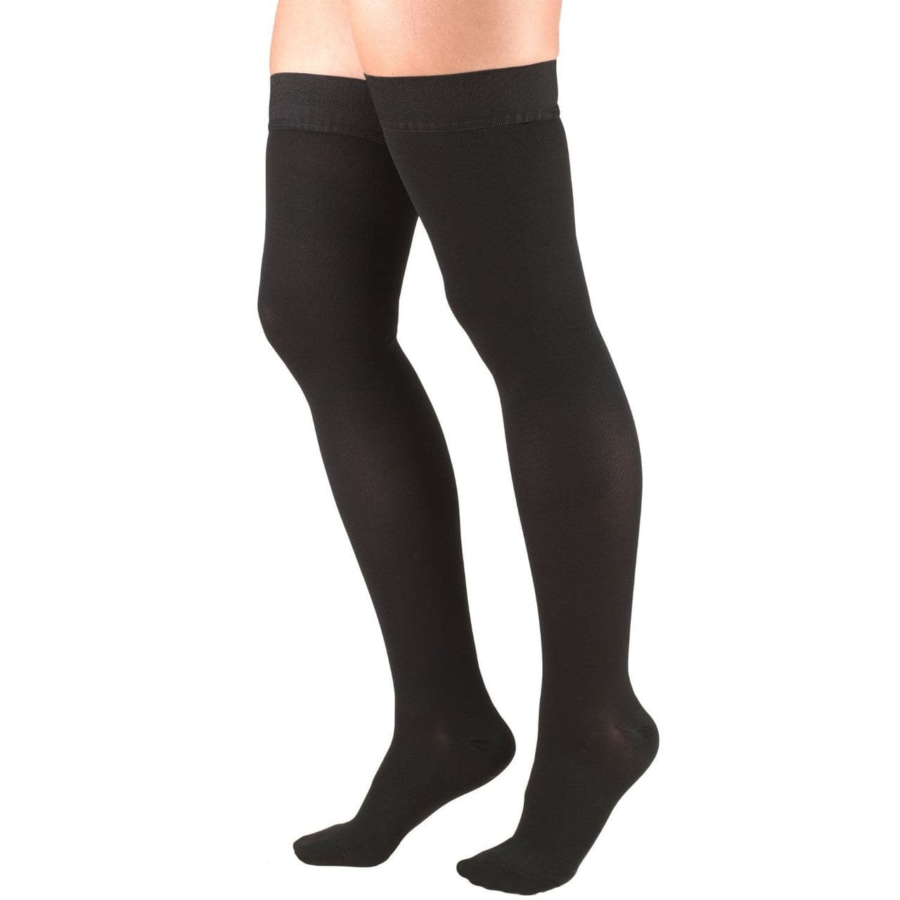 Airway Surgical Truform Thigh High Closed Toe Stockings Unisex 20-30 mmHg