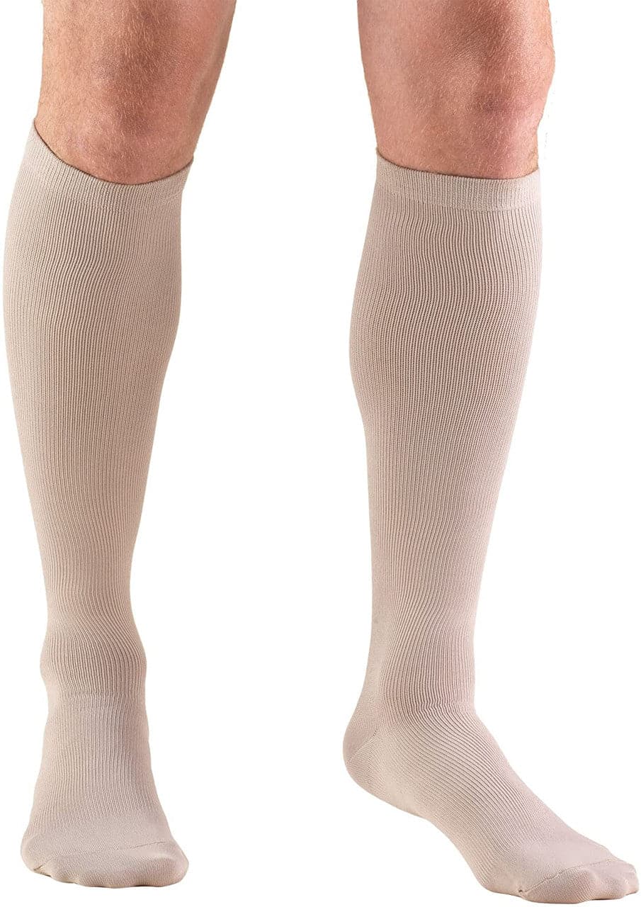 Airway Surgical Truform Men's Dress Knee High Socks 20-30 mmHg