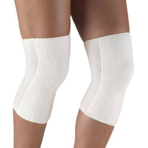 Airway Surgical OTC Angora Knee Warmer Unisex White Pair