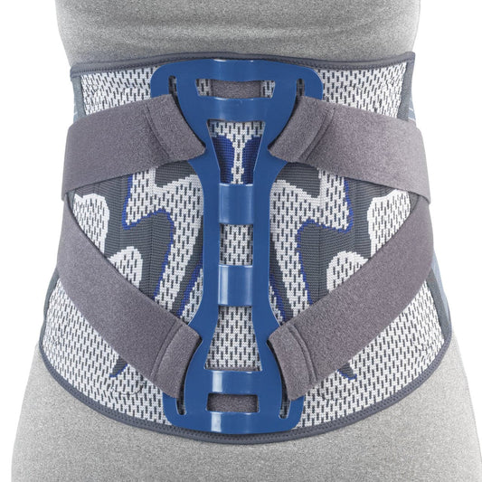Airway Surgical OTC Theratex Rigid Lumbosacral Support Grey