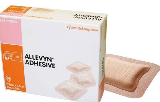 Allevyn Adhesive Foam Dressing, Size 22.5Cm X 22.5Cm