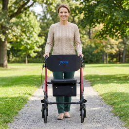 Aluminum Folding Rollator 8" Wheels