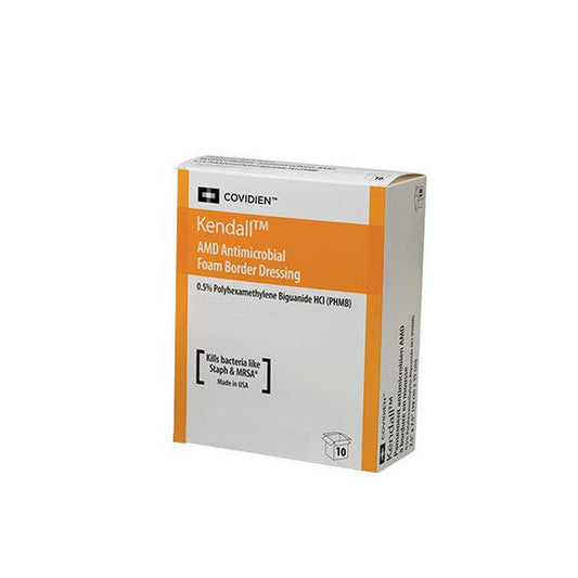 AMD Antimicrobial Foam Dressing – 4 In x 8 In