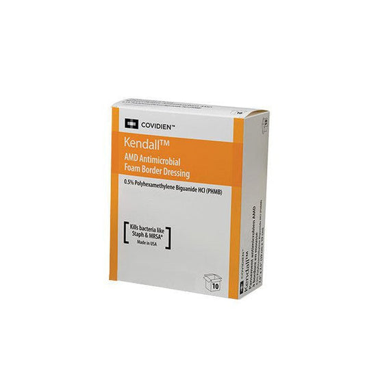 AMD Antimicrobial Foam Border Dressing – 5.5 In x 5.5 In