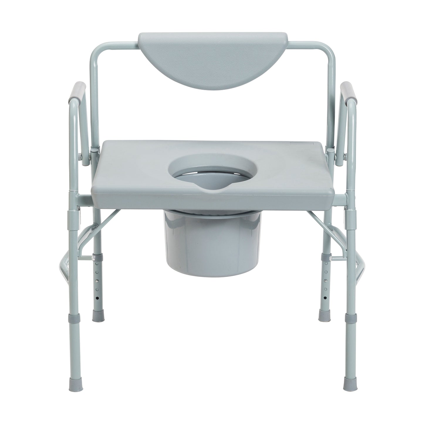 Bariatric Drop Arm Bedside Commode Chair