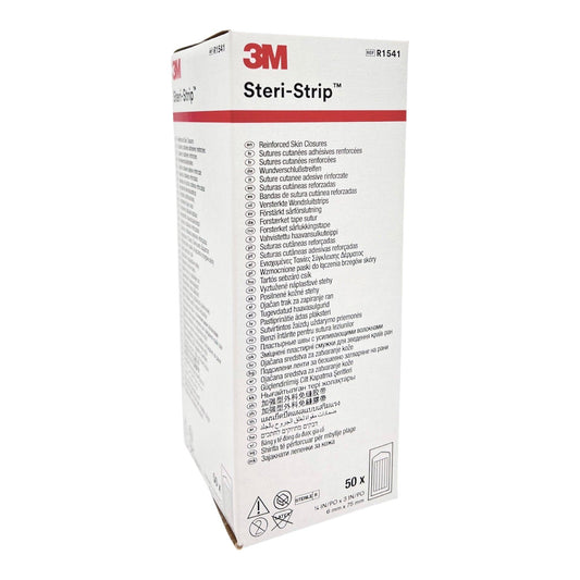 3M Steri-Strip Reinforced Adhesive Skin Closures 6mm x 75mm (50pcs/box)