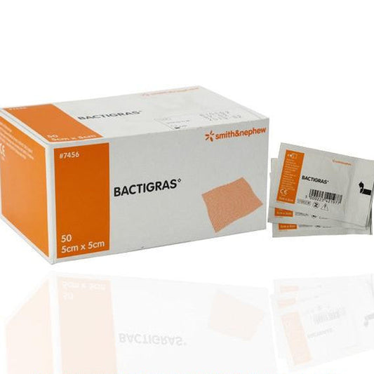 Bactigras Antiseptic Dressing, Size 5Cm X 5Cm