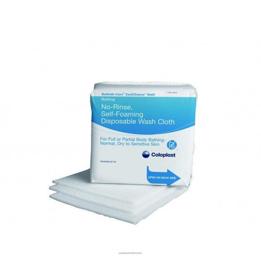 Bedside Care Easicleanse Self Foaming Disposable Washcloth, Latex Free