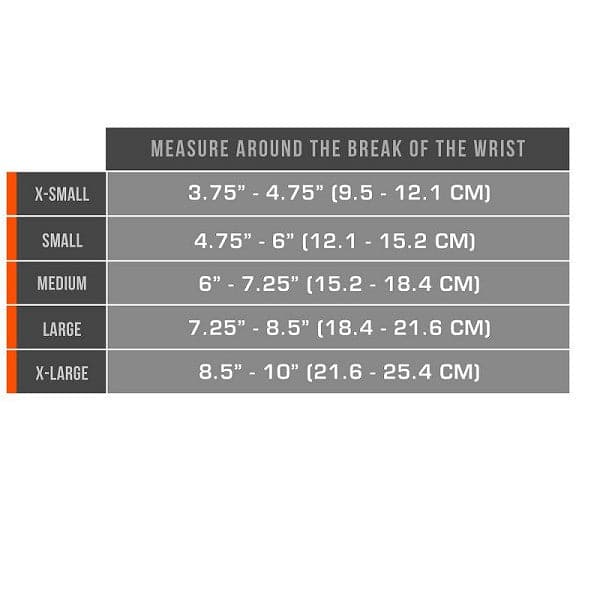 Champion Professional Neoprene Cock-Up Wrist Splint - Blue