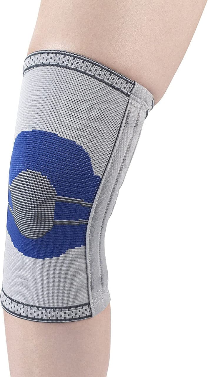 Champion Elastic Knee Support With Flexible Stays Grey