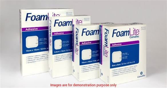 Convatec Foam Lite Dressing, 10Cm X 10Cm Square