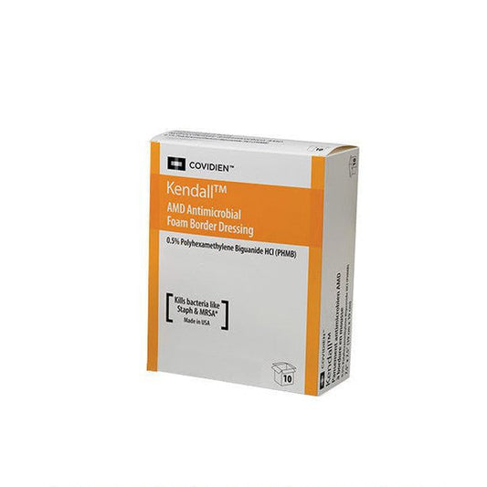 Copa Hydrophilic AMD Antimicrobial Foam Dressing with Border – 1.75 In x 3.25 In