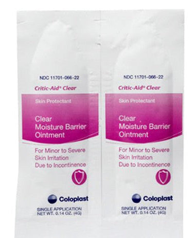 Critic-Aid Clear Moisture Barrier Ointment – 4 g Packets