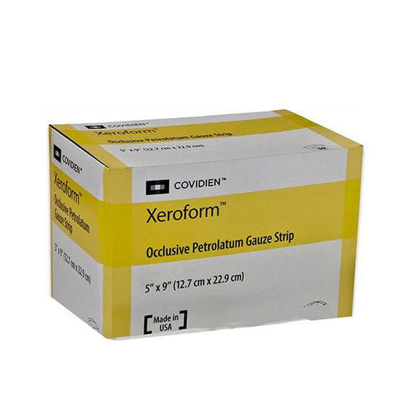 (Cs/4)Xeroform Petrolatum Gauze, 5In X 9In,Sterile,Non-Adherent