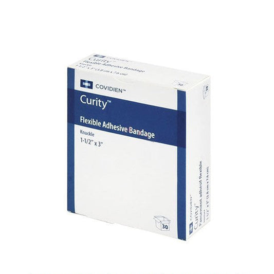 Curity Adhesive Fabric Knuckle Bandage – 1-1/2 In x 3 In