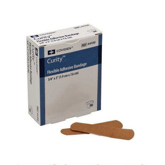 Curity Adhesive Fabric Knuckle Bandage, 1 X3" 7/8"