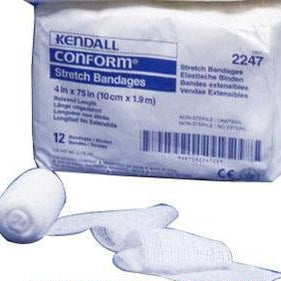 Curity Conform Stretch Bandage – Non-Sterile, 4 In x 75 In