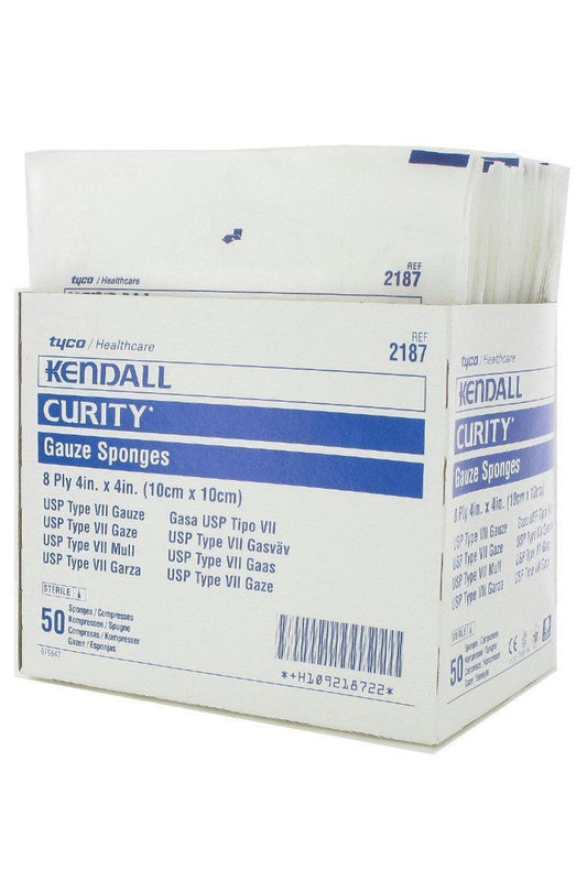 Curity Gauze Sponge Sterile 8 Ply,4"X4"