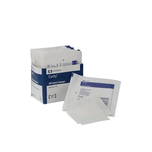 Curity Gauze Sponge,Non-Woven Sterile 2" X 2" 4Ply