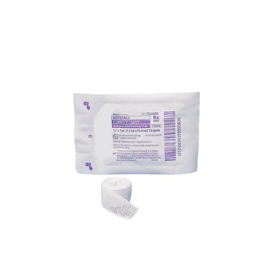 Curity Antimicrobial Packing Strips – Sterile, 1 In x 3 Yds