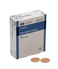 Curity Sheer Adhesive Spot Bandage, 7/8In