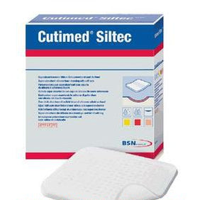 Cutimed Siltec Foam Dressing with Super Absorbers & Silicone Layer – Heel, 16 cm x 24 cm