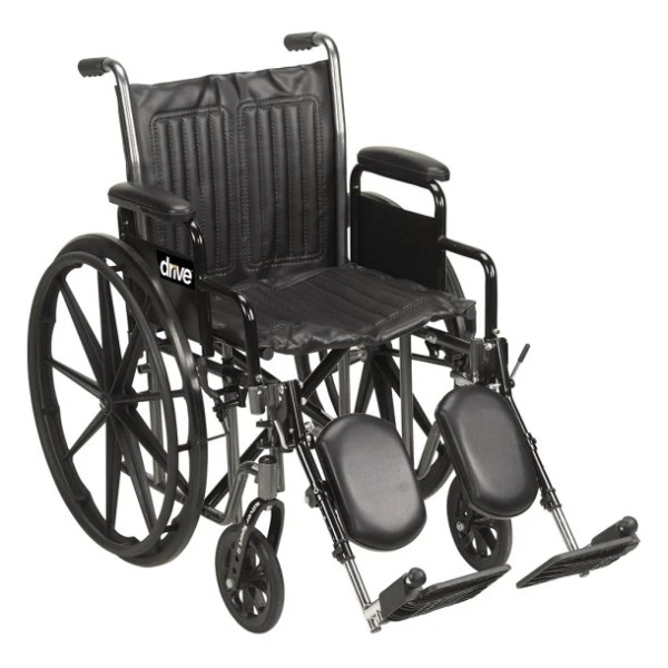 Wheelchair Rental 18" with Elevated Leg-Rest