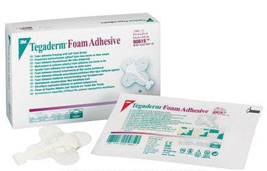 Adhesive Foam Wrap Wound Dressing – 2.75 x 2.75 In (Box of 10)