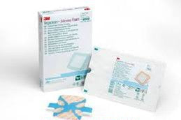 Silicone Non-Adhesive Foam Wound Dressing – 6 In x 6 In (Box of 10)