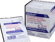 Dusoft Sponge, 2In X 2In, 4Ply, Sterile, 2'S