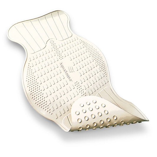 AquaSense Non-Slip Bath Mat with Invigorating Massage Zones, 32" X 16"