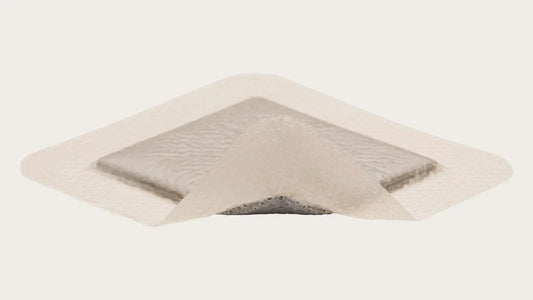 Mepilex Border AG Self-Adherent Antimicrobial Soft Silicone Foam Dressing by Molnlycke