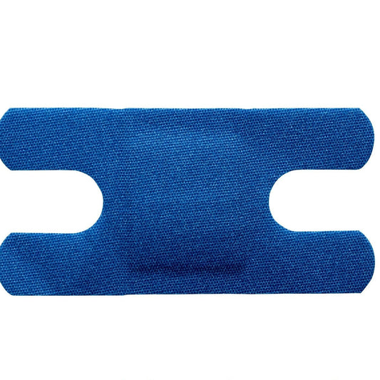 Fabric Knuckle Bandage – Metal Detectable, Blue