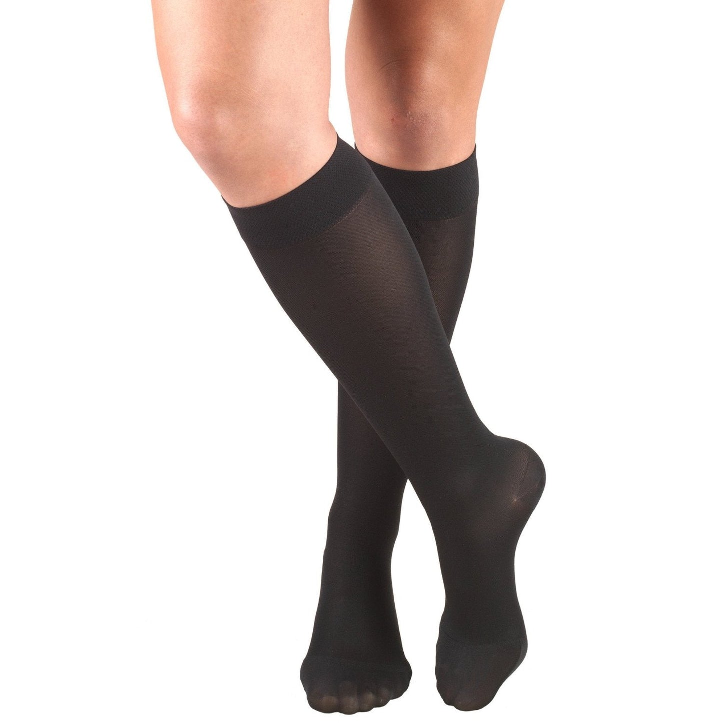 Ladies' Opaque Knee High Closed Toe  / 0363 / 20-30 mmHg