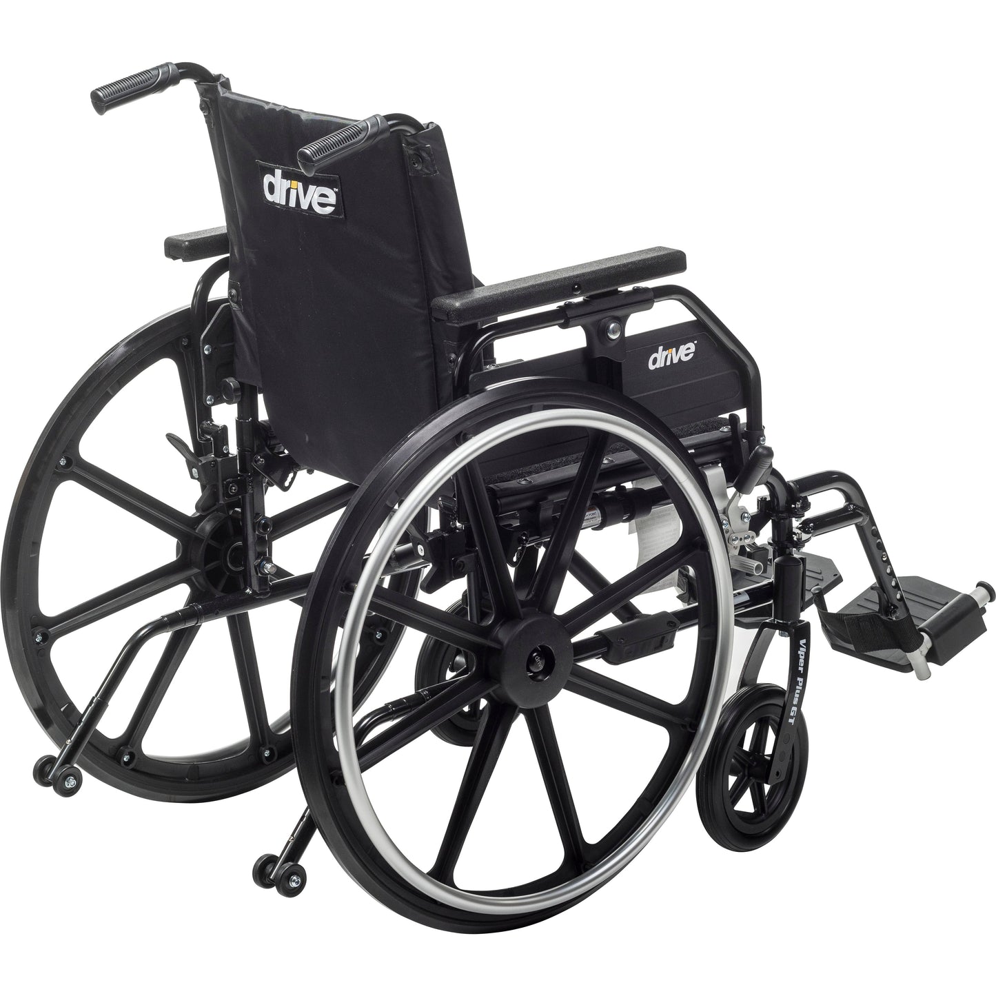 Viper Plus GT Wheelchair with Universal Armrests, Swing-Away Footrests, 16" Seat