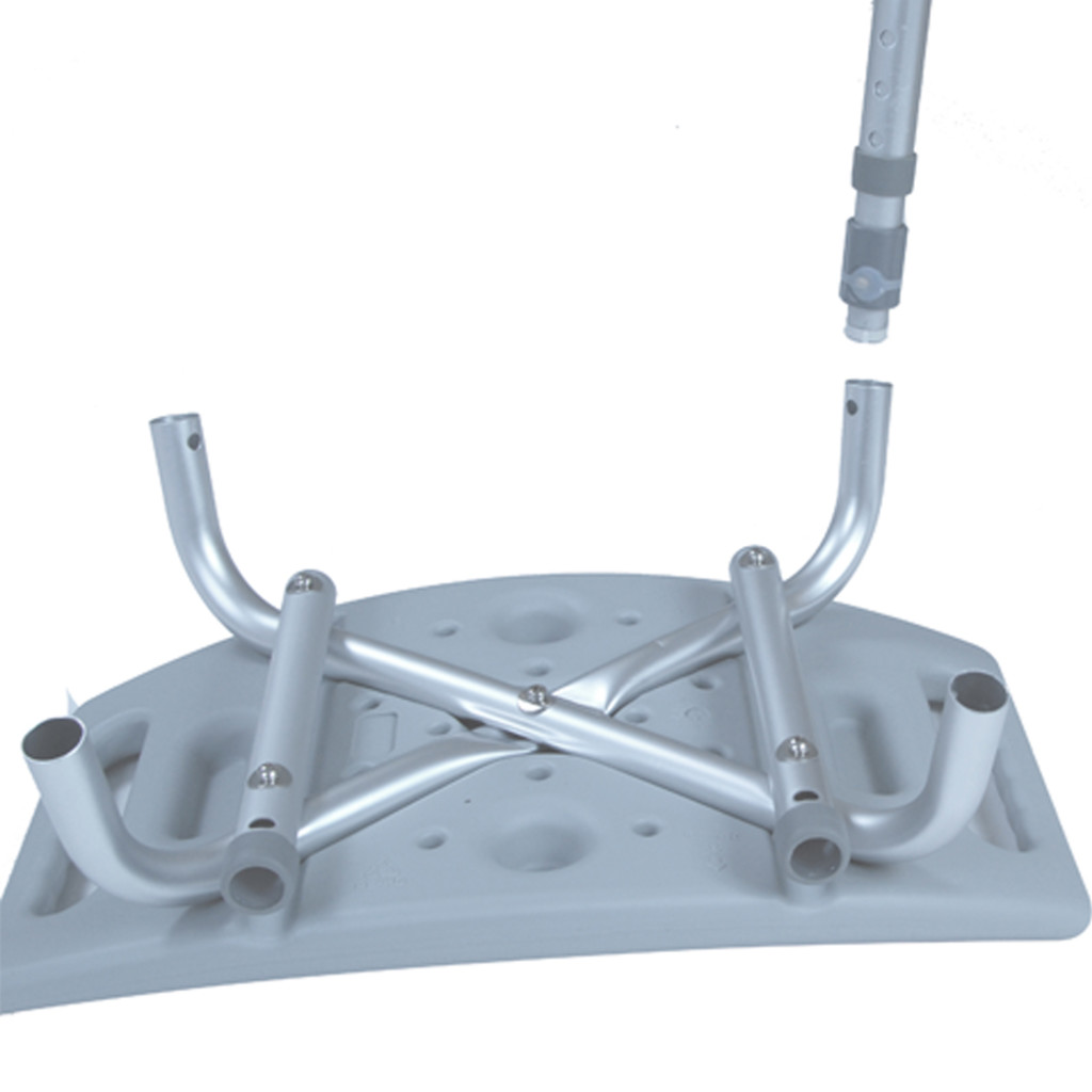 Deluxe Aluminum Shower Bench without Back