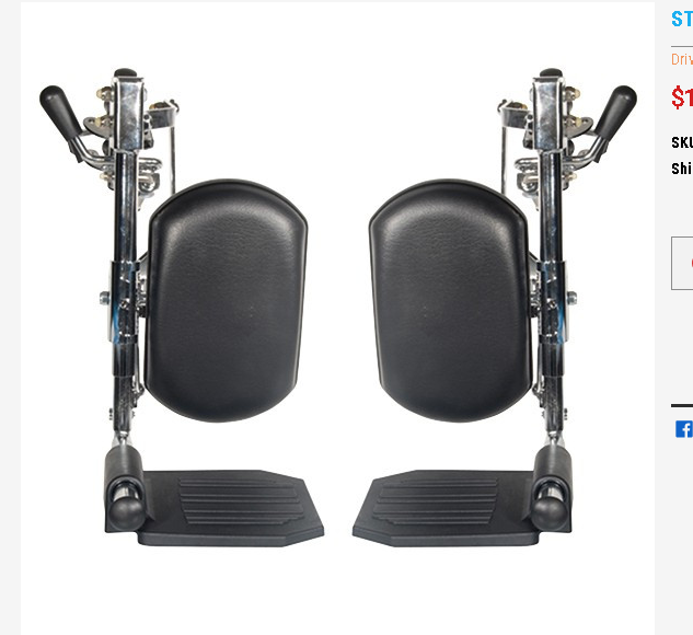 Articulating Elevating Legrests