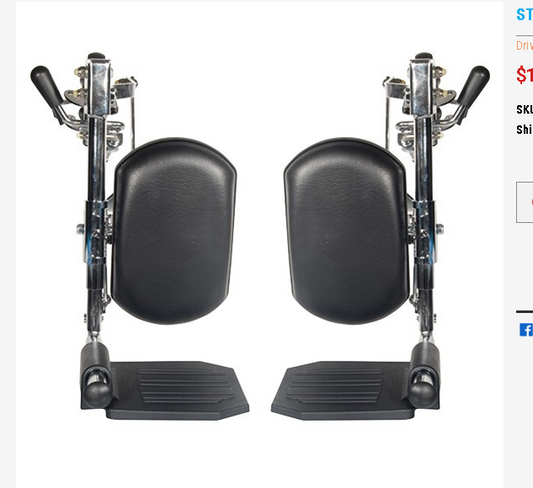 Articulating Elevating Legrests