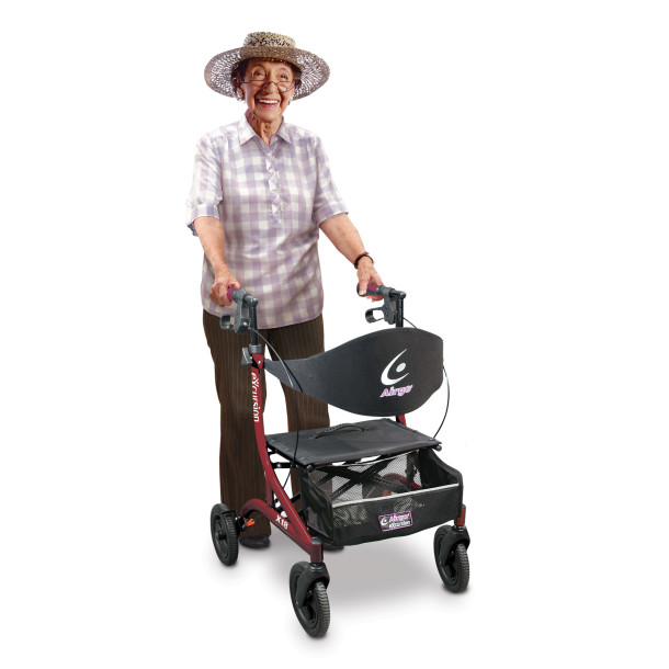 Airgo eXcursion X18 Lightweight Side-fold Rollator - 17.5" width