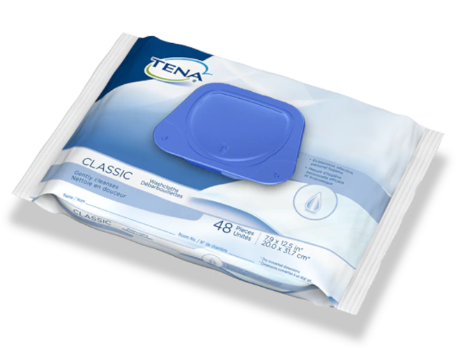 TENA Proskin Classic Washcloths