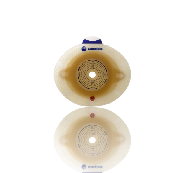 SenSura Click Skin Barrier with Flange, Cut-to-Fit