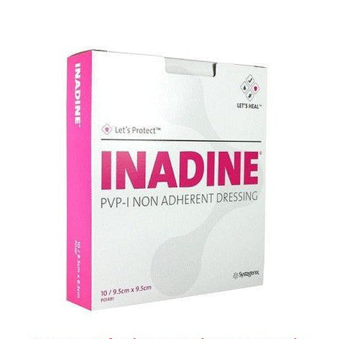 Inadine Pvp-I Non Adherent Dressing 9.5Cm X 9.5Cm